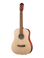 Гитара M-51-N натуральная  6стр., менз 650мм, матовая
