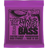 Струны для бас-гитары 2831 Nickel Wound Bass Power Slinky (55-75-90-110) 64389