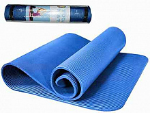 Коврик для йоги 185х61х1см, К6010 арт.29029 синий