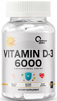 Vitamin D3 6000 365softgels