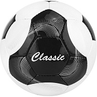 Мяч футб. "Classic" F120615 р.5 32п. PVC 4 подк.слоя ручная сшивка. бело-чёрн.