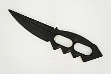 Макет ножа-кастета- тренир. Е421( 90гр 30см РР черн.) жёсткий