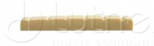 Порожек верхний A028A для электрогитары из высок. пласт., цвет-слоновая кость. 43х3,4х4,6-3,8мм